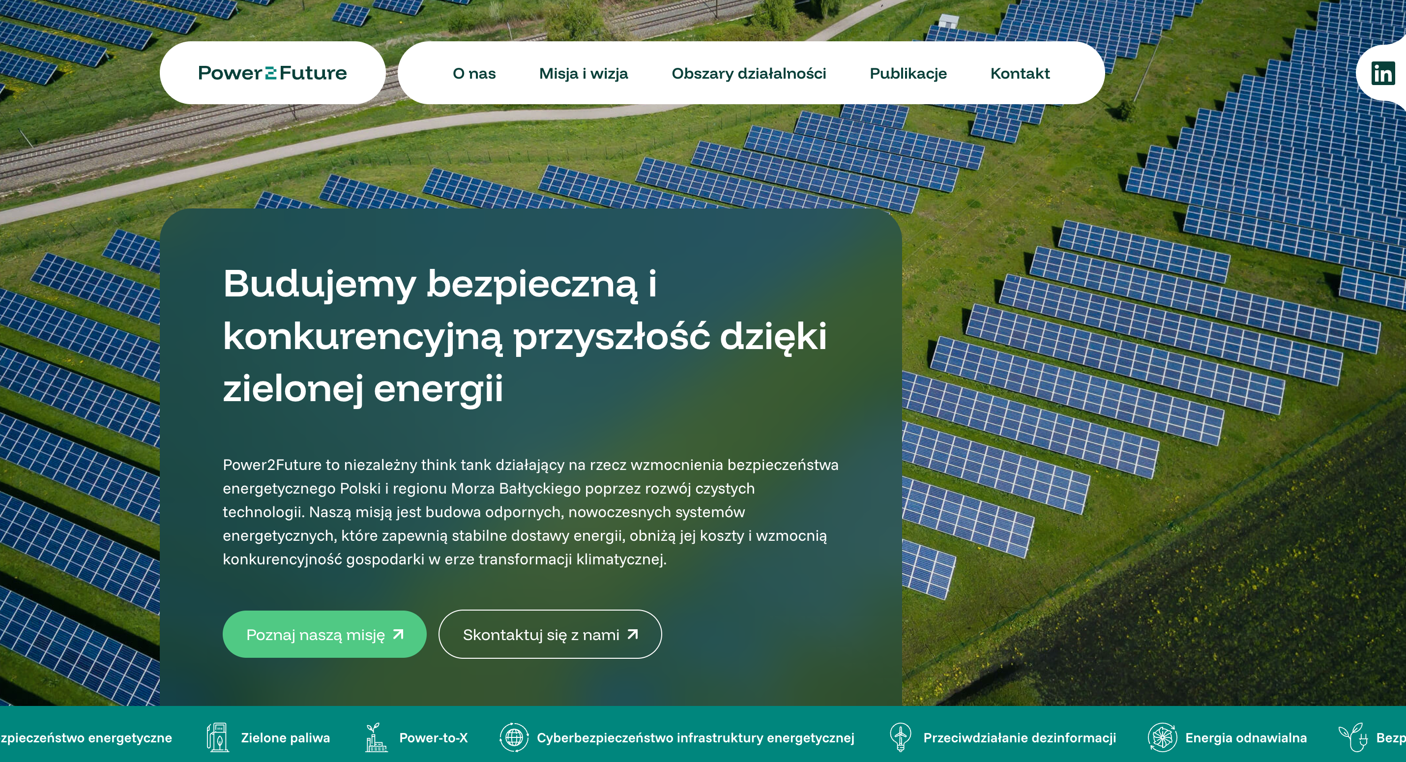 Power 2 Future - Energy Company Website